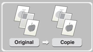 SHARP MX-C400 - REALISATION DE COPIES COULEUR (Mode couleur) - 1