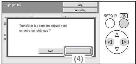 SHARP MX-C400 - Sélectionnez les réglages. - 4