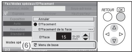 SHARP MX-C400 - Sélectionnez les réglages. - 1