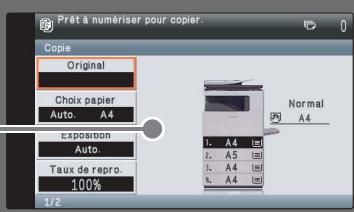 SHARP MX-C400 - Témoins du mode impression - 1