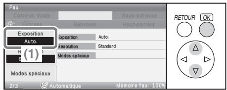 SHARP MX-C400 - Positionnez l'original. - 1