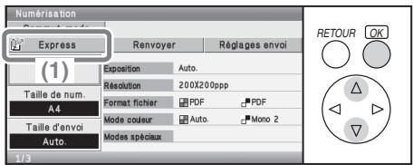 SHARP MX-C400 - Envoi par numero de recherche - 1