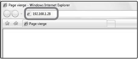 SHARP MX-C400 - Ouverture des pages Web - 1