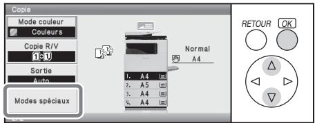 SHARP MX-C400 - Modes spéciaux - 1
