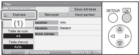 SHARP MX-C400 - Numérotation abrégée - 1