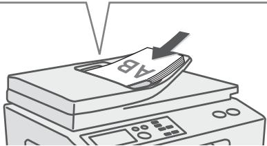 SHARP MX-C400 - Utilisation du chargeur automatique de documents - 3