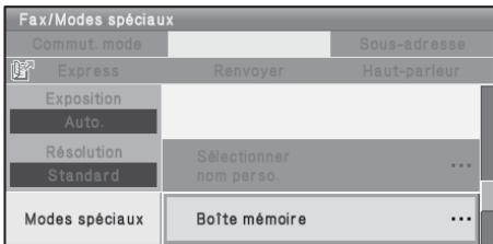 SHARP MX-C400 - 4ème écran - 1