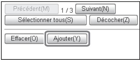 SHARP MX-C400 - Enregistrement d'une touche individuelle - 1