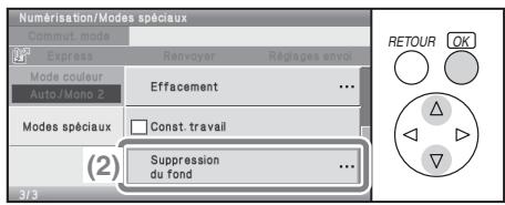 SHARP MX-C400 - Sélectionnez les réglages. - 1