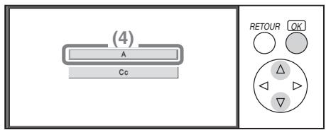 SHARP MX-C400 - Sélectionnez les réglages. - 3