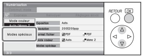 SHARP MX-C400 - MODES DE NUMERISATION SPECIAUX - 1