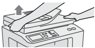 SHARP MX-C400 - Utilisation de la vitre d'exposition - 2
