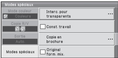 SHARP MX-C400 - 3ème écran - 1