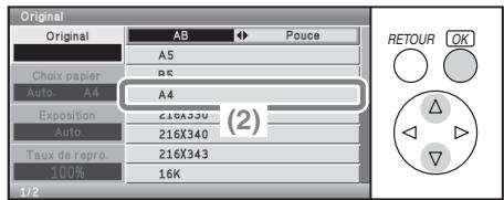 SHARP MX-C400 - Appuyez sur la touche [COPIE]. - 3