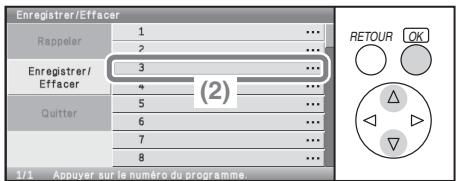 SHARP MX-C400 - Enregistrement d'un programme de travail - 3