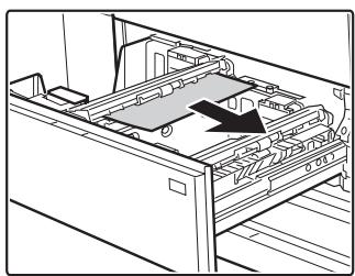 SHARP MX-M850 - Retirez le papier bloqué du magasin 1. - 1