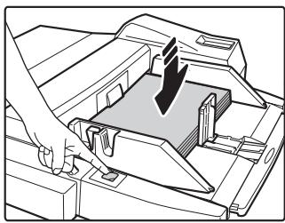 SHARP MX-M850 - Appuyez sur le bouton de commande et retirez le papier. - 1