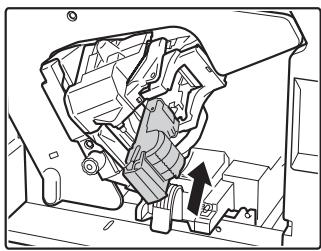 SHARP MX-M850 - Installez la boite d'agrafes. - 1