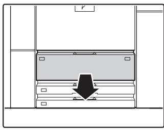 SHARP MX-M850 - Retirez les magasins 1 et 2. - 1