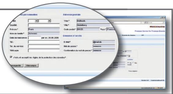 SHARP NA-F090 - Créer un compte - 1