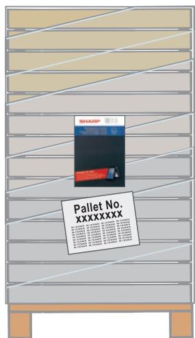 SHARP NA-F121 - Indicando el número de pedido y de albarán original de Sharp - 3