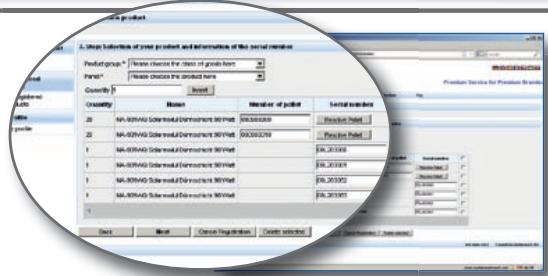 SHARP NA-F121 - Product selection - 1