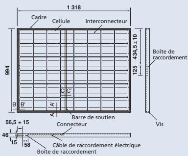 SHARP ND-175 - Dimensions extérieures - 1