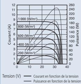 SHARP NU-E245 - Courbes de caractéristiques NU-E245 (J5) - 1