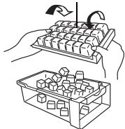 SHARP SJ-CT480R - Hints when making ice - 2