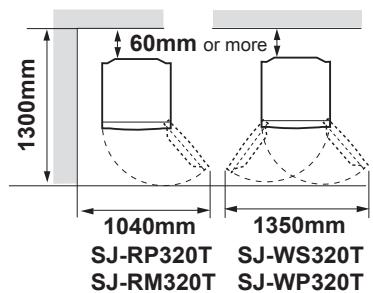 SHARP SJ-RM320T - WARNING - 2