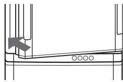 SHARP SJ-RM320T - DUBBEL OPENSLAANDE DEUR (Alleen voor de SJ-WS320T, SJ-WP320T) - 2