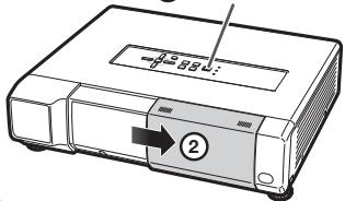 SHARP XV-Z17000 - Désactiver le projecteur - 1