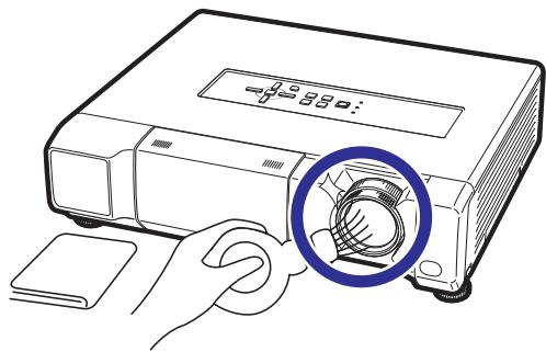 SHARP XV-Z17000 - Nettoyer l'objectif - 1