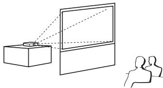 SHARP XV-Z17000 - Mode de projection (PRJ) - 3