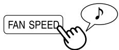 SHARP KC-860U - FAN SPEED Button - 1