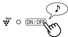 SHARP KC-860U - Plasmacluster ON/OFF Button - 1