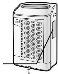 SHARP KC-860U - Fill in the usage start date and place on the unit as guide for when the filters should be replaced. - 1