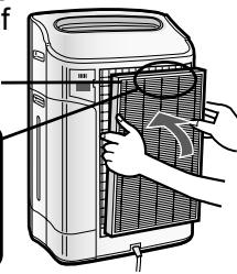 SHARP KC-860U - Install the True HEPA filter. - 2