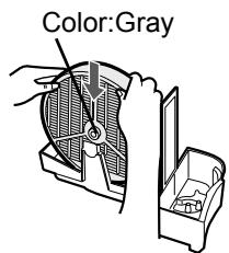 SHARP KC-860U - Replace the Humidifying filter and replace the Humidifying Tray in the unit. - 1