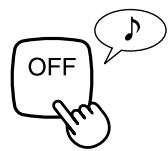 SHARP KC-860U - POWER OFF Button - 1
