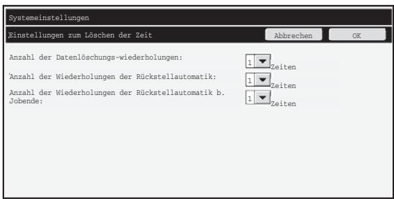 SHARP MX-FR16U - ■ Einstellungen der Lösungswiederholungen - 1