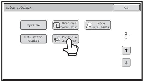 SHARP MX-FR16U - ■ Utilisation du contrôle de document en mode copie - 1