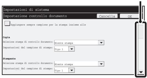 SHARP MX-FR16U - Schermata delle impostazioni di controllo del documento - 1