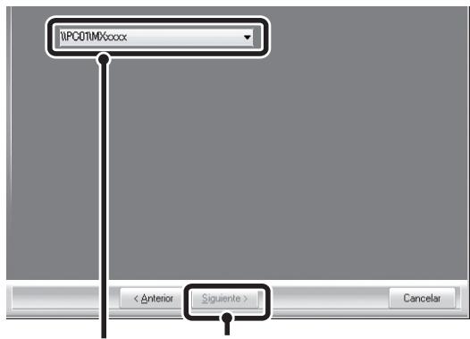 SHARP MX-PB12 - Seleccione el nombre de la impersona (configurada como impersona partida). - 1