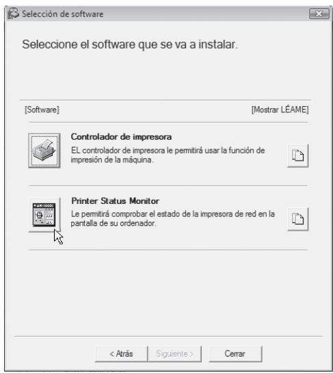 SHARP MX-PB12 - Hagablick en el botón [Printer Status Monitor]. - 1
