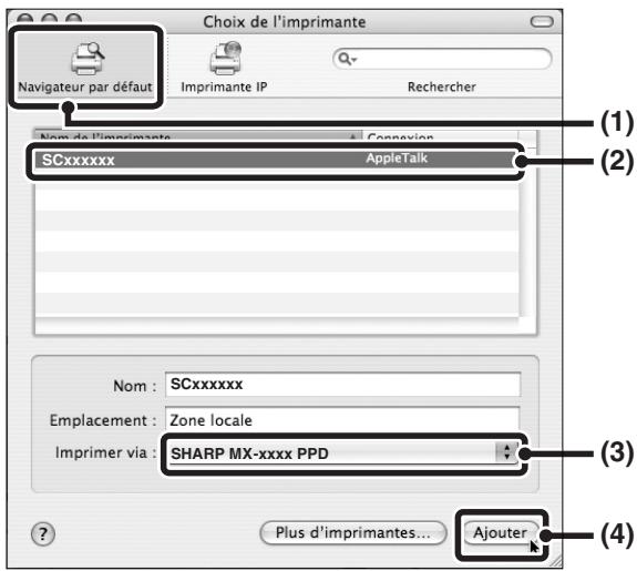 SHARP MX-PB12 - Configurez le pilote d'imprimante. - 1