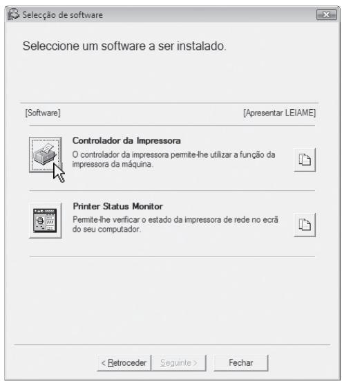 SHARP MX-PB12 - Clique em [Controlador de Impressora]. - 1