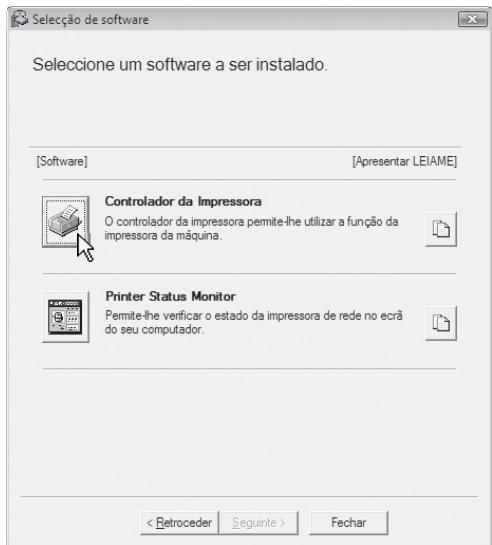SHARP MX-PB12 - Clique em [Controlador de Impressora]. - 1