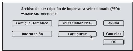 SHARP MX-PB12 - Hagablick en el botón [Configurar]. - 1