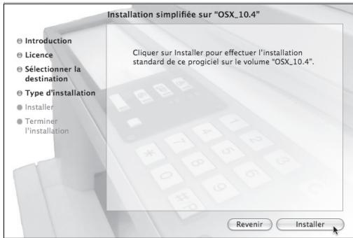 SHARP MX-PB12 - Cliquez sur le bouton [Installer]. L'installation commence. - 1